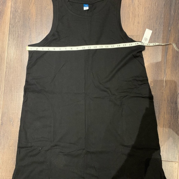 NWT Black sleeveless jersey summer dress. - Picture 2 of 6